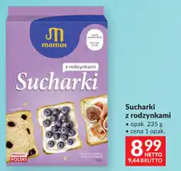 Makro Sucharki z rodzynekami oferta