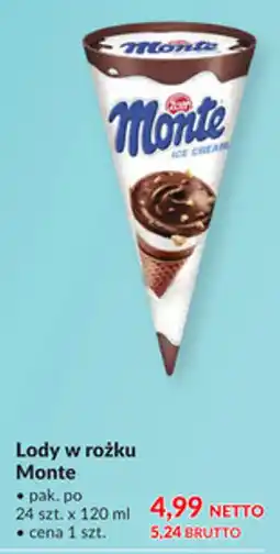 Makro Lody w rożku Monte oferta