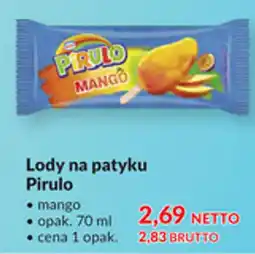 Makro Lody na patyku Pirulo oferta