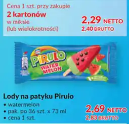 Makro Lody na patyku Pirulo oferta