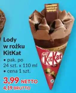 Makro Lody w rożku KitKat oferta