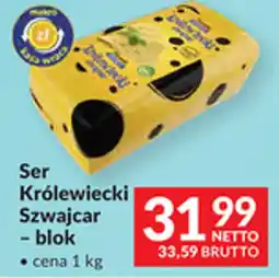 Makro Ser Królewiecki Szwajcar oferta