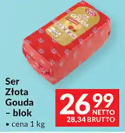 Makro Ser Złota Gouda - blok oferta