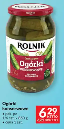 Makro Ogórki konserwowe Rolnik oferta