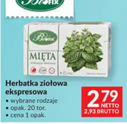 Makro Herbatka ziołowa ekspresowa Biofix Mięta oferta
