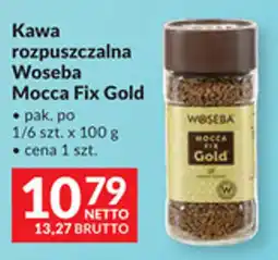 Makro Kawa rozpuszczalna Woseba Mocca Fix Gold oferta