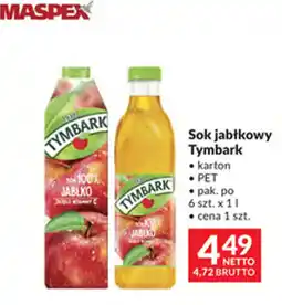 Makro Sok jabłkowy Tymbark oferta