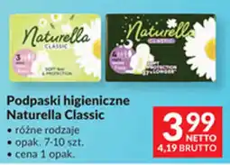 Makro Podpaski higieniczne Naturella Classic oferta
