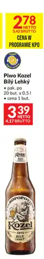 Makro Piwo Kozel Biały Lehký oferta