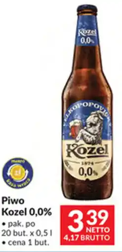 Makro Piwo Kozel 0,0% oferta