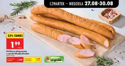 Biedronka Kiełbasa głogowska z szynki Madej Wróbel oferta