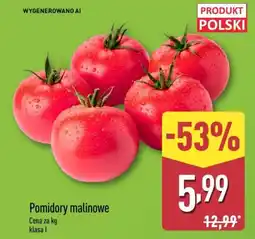 ALDI Pomidory malinowe oferta