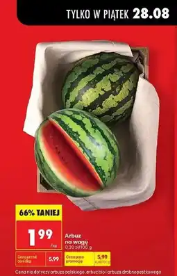 Biedronka Arbuz oferta