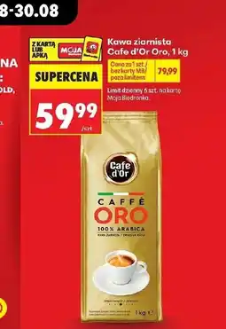Biedronka Kawa ziarnista Cafe d'Or oferta