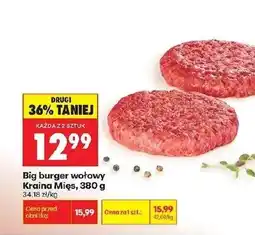 Biedronka Burger Kraina Mięs oferta