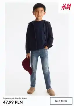 H&M Jeansy Superstretch Slim Fit H & M oferta