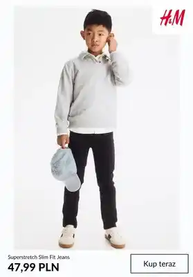 Dżinsy superstretch slim fit H & M