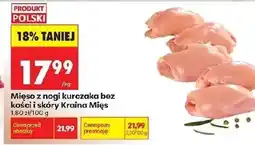 Biedronka Mięso z nogi kurczaka Kraina Mięs oferta