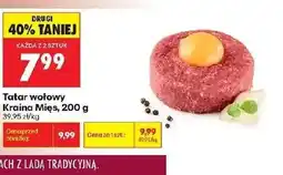 Biedronka Tatar wołowy Kraina Mięs oferta