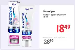 Rossmann Pasta do zębów z fluorkiem Sensodyne oferta