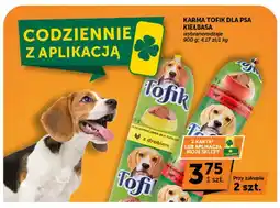 ABC Karma dla psa kiełbasa z wołowiną Tofik oferta