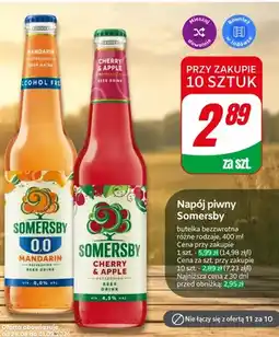 Dino Piwo bezalkoholowe Napój piwny bezalkoholowy Somersby Mandarin oferta