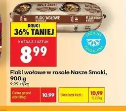 Biedronka Flaki wołowe Nasze Smaki oferta
