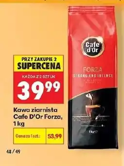 Biedronka Kawa ziarnista Cafe d'Or oferta
