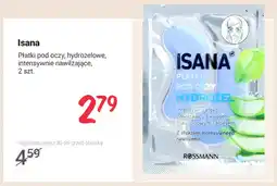 Rossmann Płatki pod oczy hydrożelowe intensywnie nawilżające Isana oferta