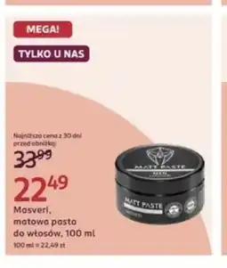 Rossmann Matowa pasta do włosów Masveri oferta