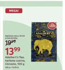 Rossmann Herbata czarna liściasta Adalbert's Tea oferta