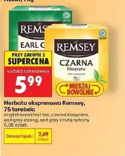 Biedronka Herbata Remsey oferta