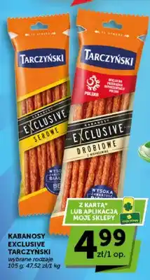ABC Kabanosy Exclusive serowe Tarczyński oferta