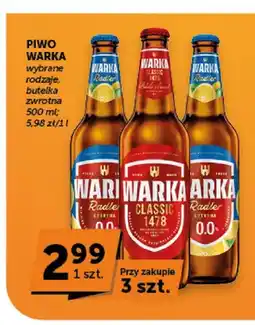 ABC Piwo bezalkoholowe Warka Radler Cytryna oferta