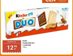 Dino Ciastka Kinder Kids Duo z czekoladą oferta