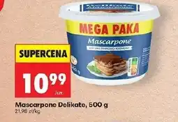 Biedronka Mascarpone Delikate oferta