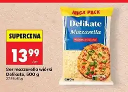Biedronka Mozzarella Delikate oferta