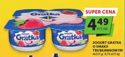 ABC Jogurt Danone Gratka o smaku truskawkowym 4-pak oferta