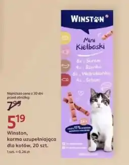 Rossmann Karma uzupełniająca dla kotów Winston oferta