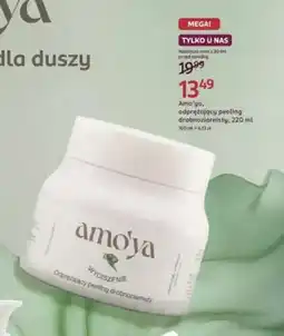 Rossmann Odprężający peeling drobnoziarnisty Amo'ya oferta