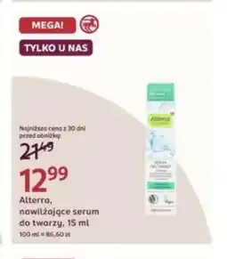 Rossmann Nawilżające serum do twarzy Alterra oferta