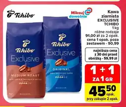 Carrefour Kawa ziarnista Tchibo Exclusive oferta