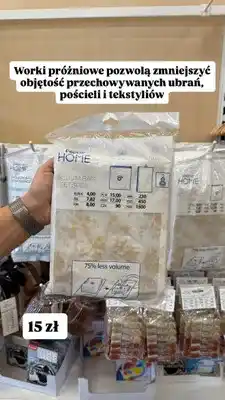 Pepco Worki próżniowe Pepco Home zestaw 3 szt oferta