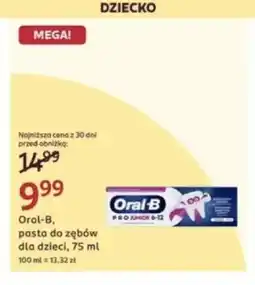 Rossmann Pasta do zębów dla dzieci Oral-B oferta