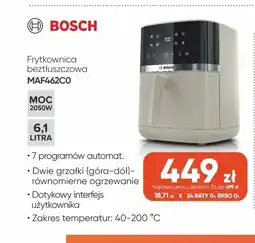 Max Elektro Frytkownica Bosch oferta