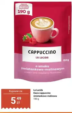 Dino Kawa rozpuszczalna cappuccino śmietankowo-malinowa La Lucida oferta