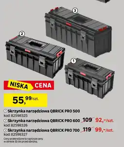 Leroy Merlin Skrzynka na narzędzia Qbrick oferta