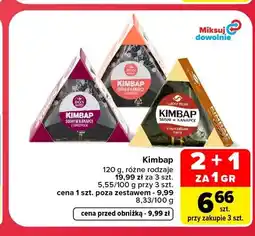 Carrefour Kimbap sushi w kanapce z kurczakiem curry Lucky Fish oferta