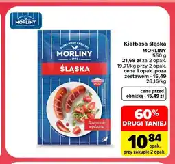 Carrefour Kiełbasa śląska Morliny oferta