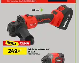Leroy Merlin Szlifierka kątowa Yato oferta